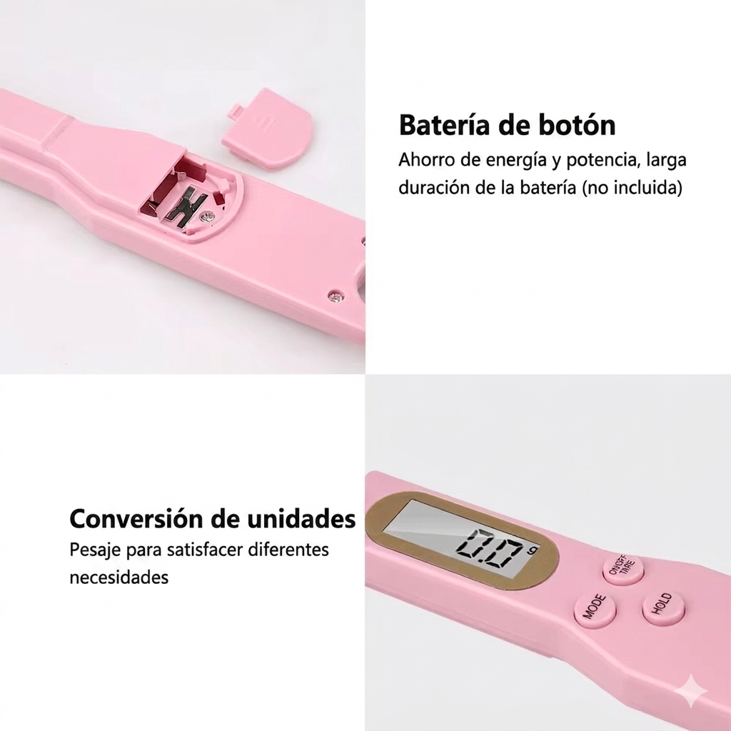 Mini Cuchara con Balanza Digital LCD
