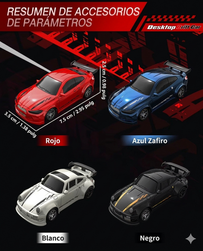 Auto RC Drift 1/64 KF20 · Control Remoto 2.4G 4WD · Mini GTR Racing