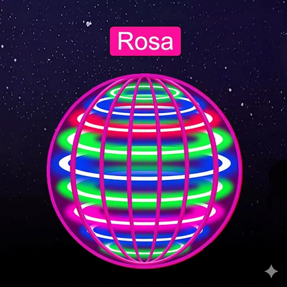 Pelota Voladora Giratoria LED – Juguete Interactivo
