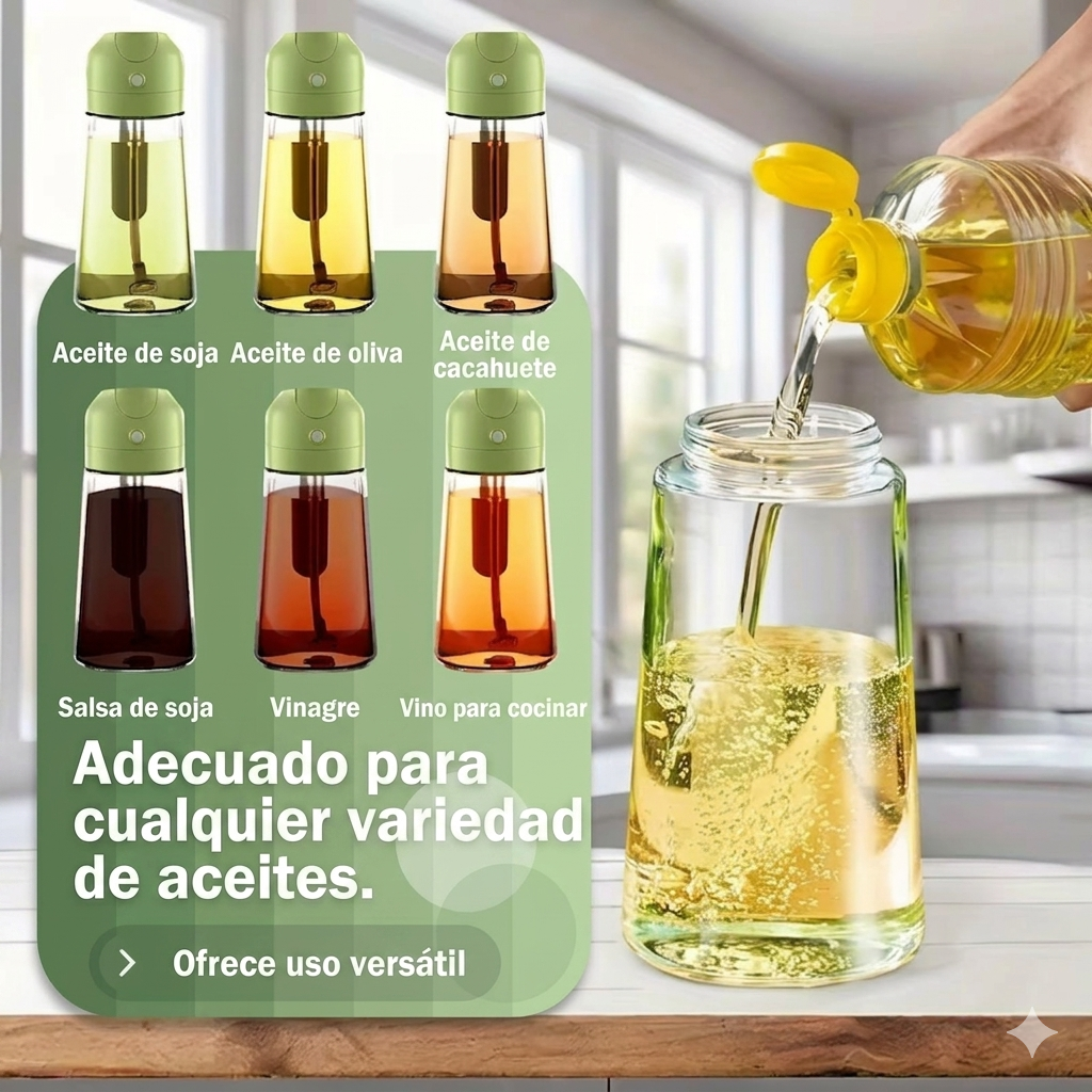 Dispensador de Aceite 2 en 1