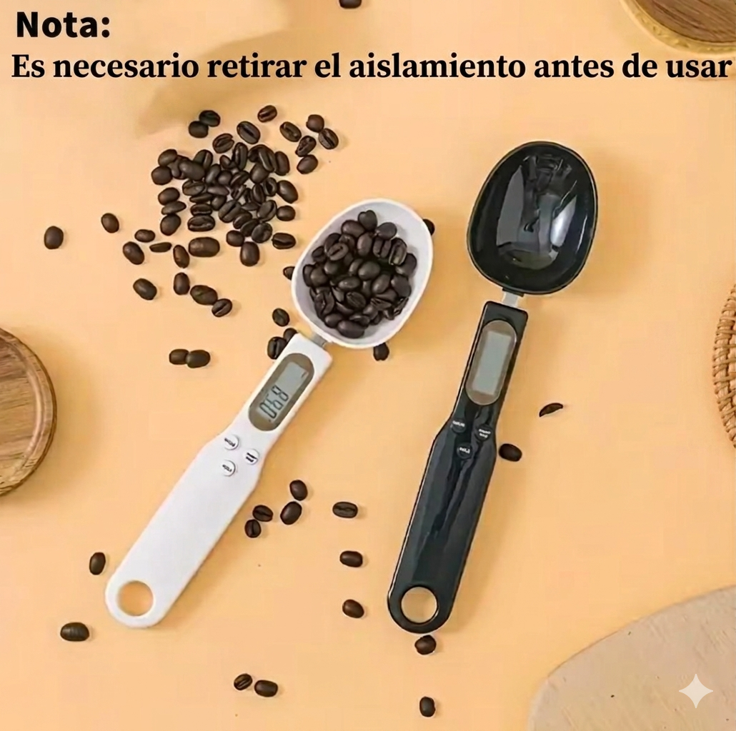 Mini Cuchara con Balanza Digital LCD