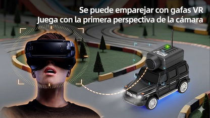 Auto RC con Cámara en Vivo - Control desde App o Control Remoto