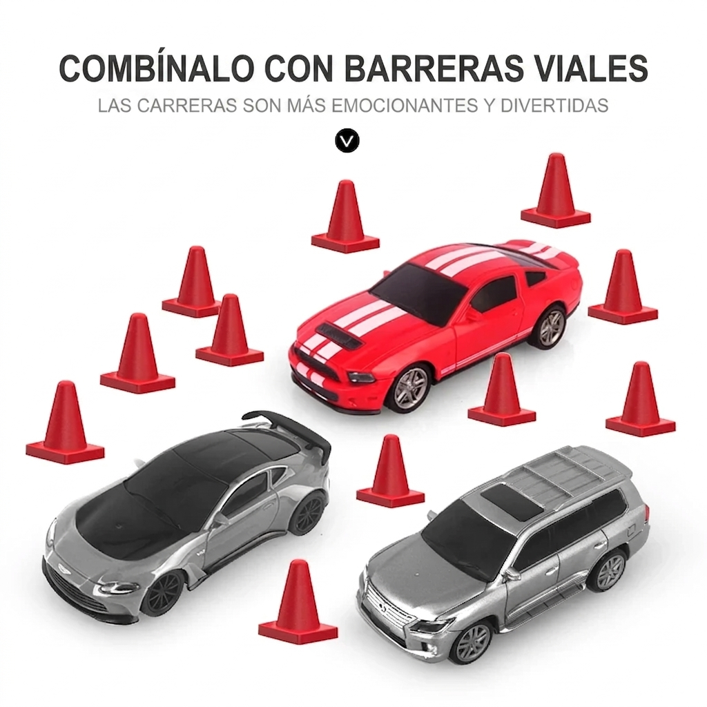 Mini Auto a Control Remoto en Lata Portátil
