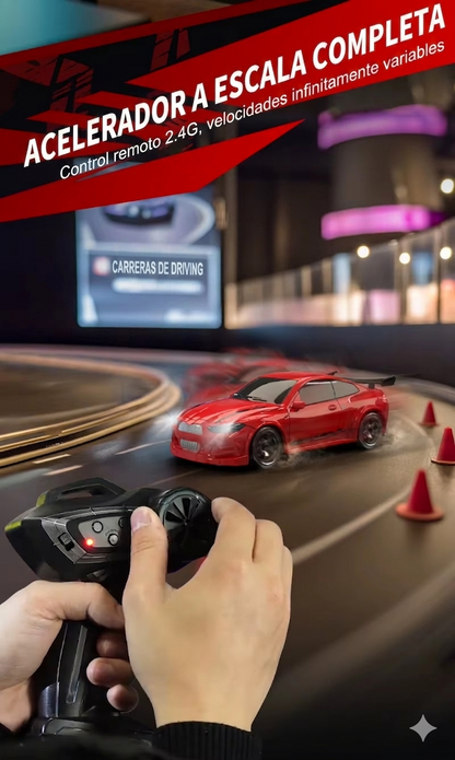 Auto RC Drift 1/64 KF20 · Control Remoto 2.4G 4WD · Mini GTR Racing