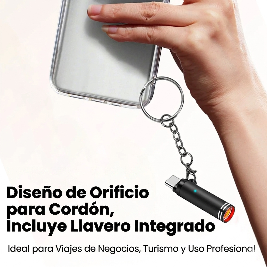Encendedor USB-C Mini Portátil para Móvil
