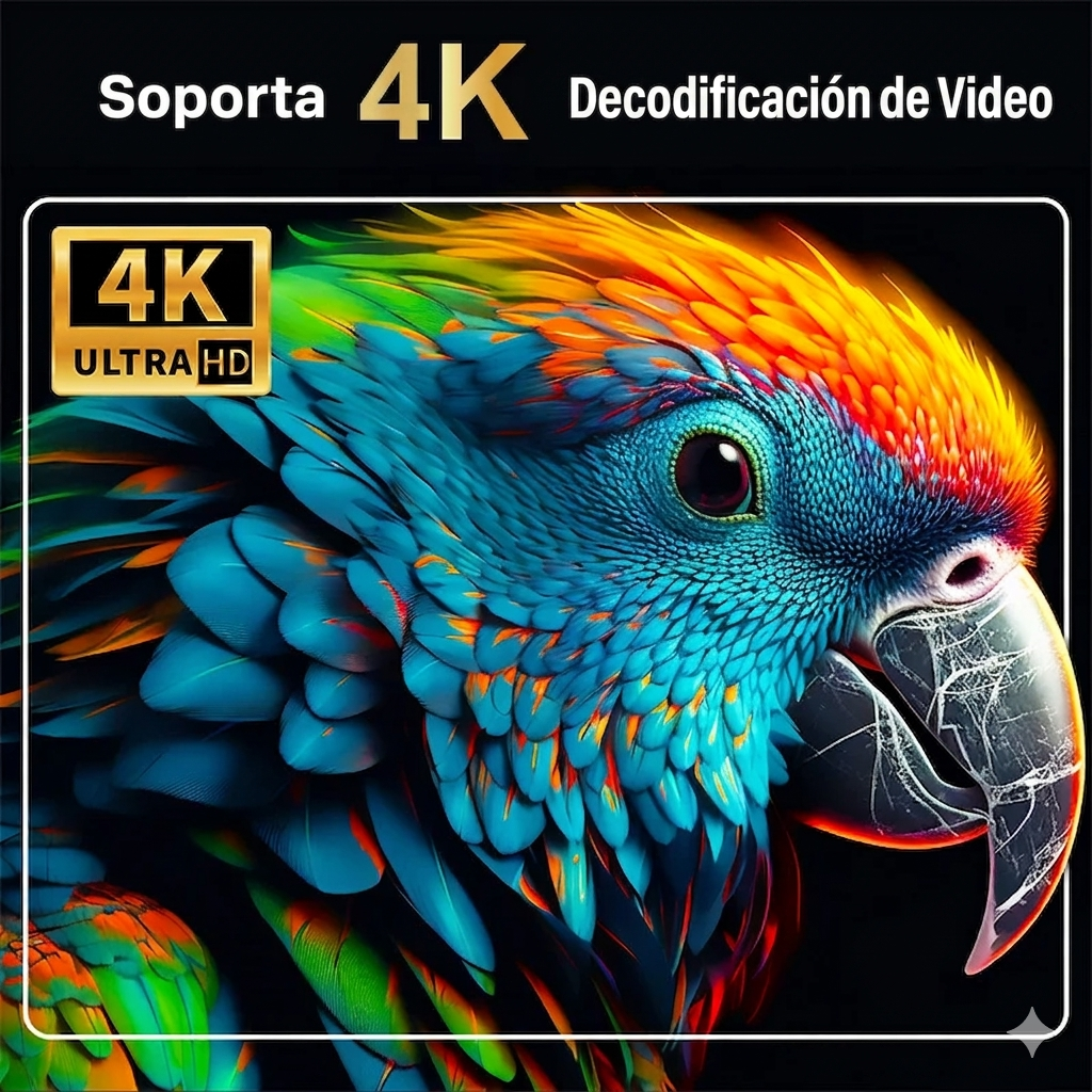 TV Stick Android 4K Ultra HD MX10-F3 2GB/16GB