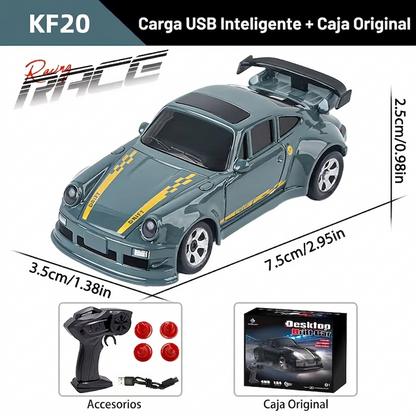 Auto RC Drift 1/64 KF20 · Control Remoto 2.4G 4WD · Mini GTR Racing