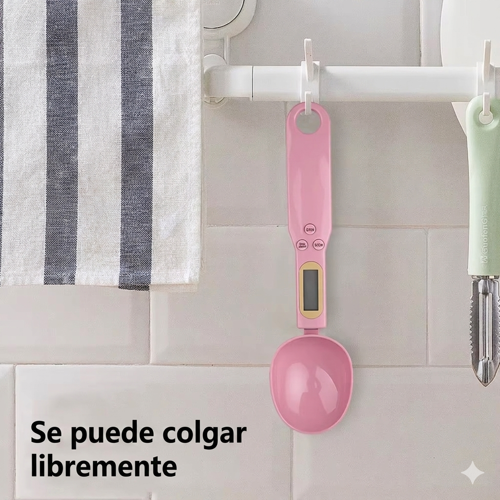 Mini Cuchara con Balanza Digital LCD