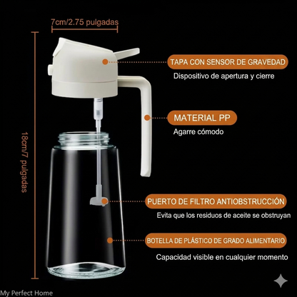 Dispensador de Aceite 2 en 1