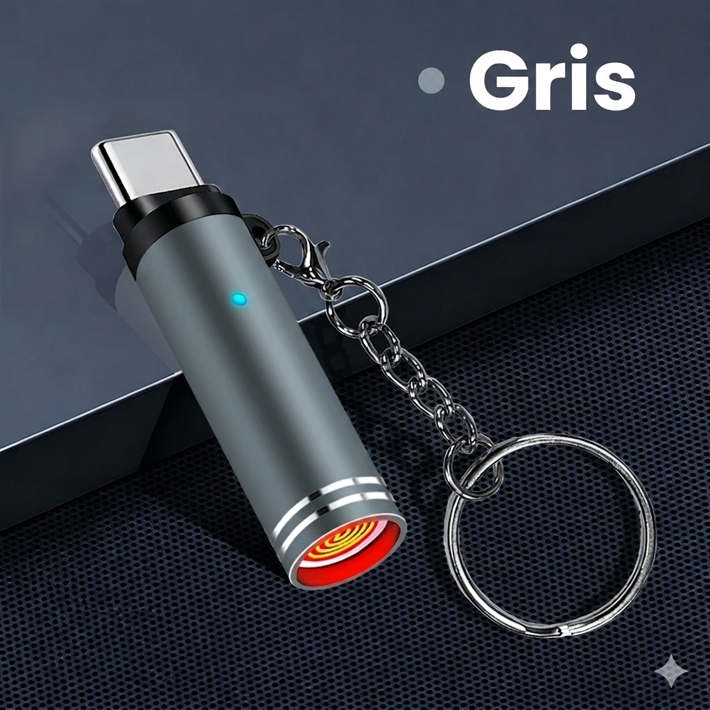 Encendedor USB-C Mini Portátil para Móvil