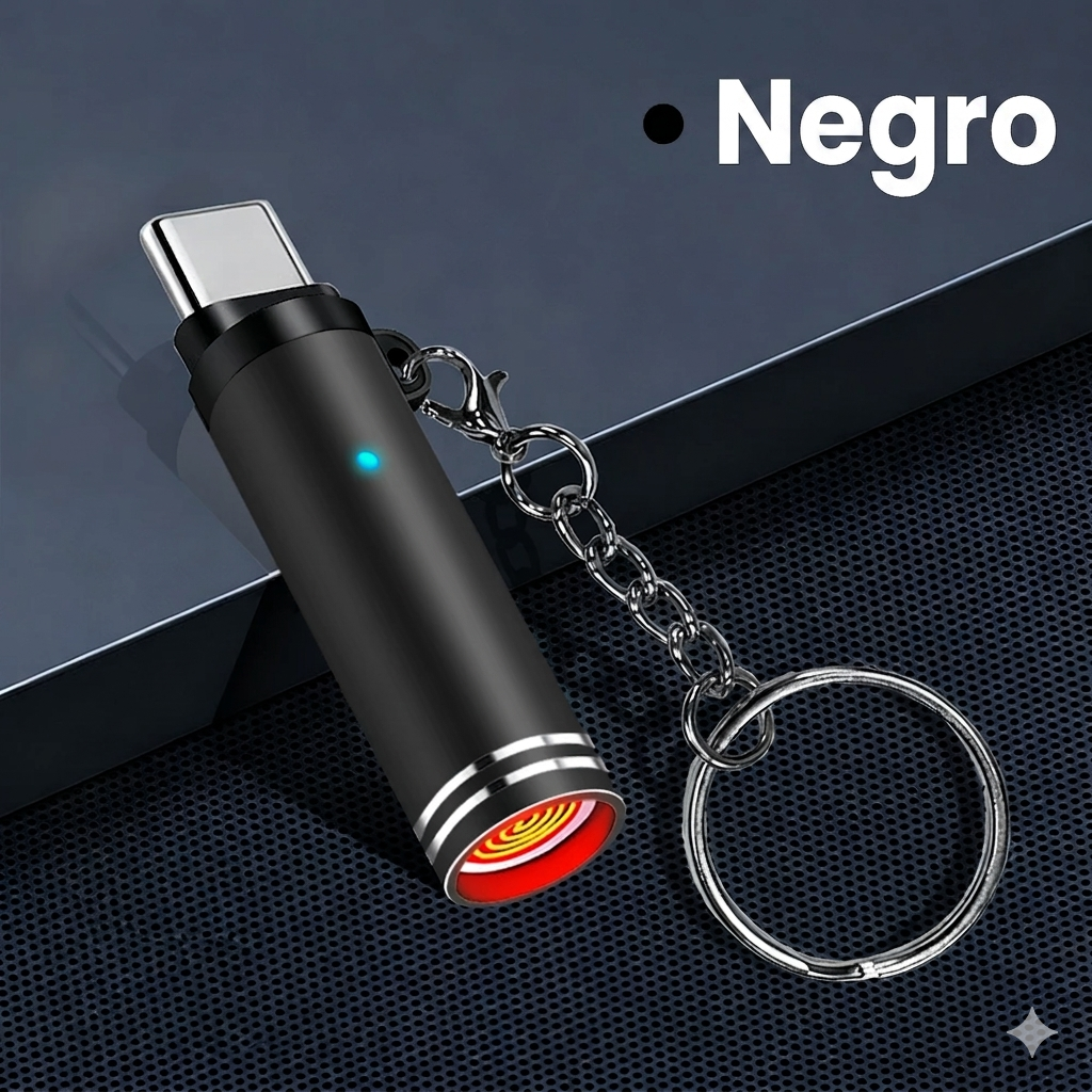 Encendedor USB-C Mini Portátil para Móvil