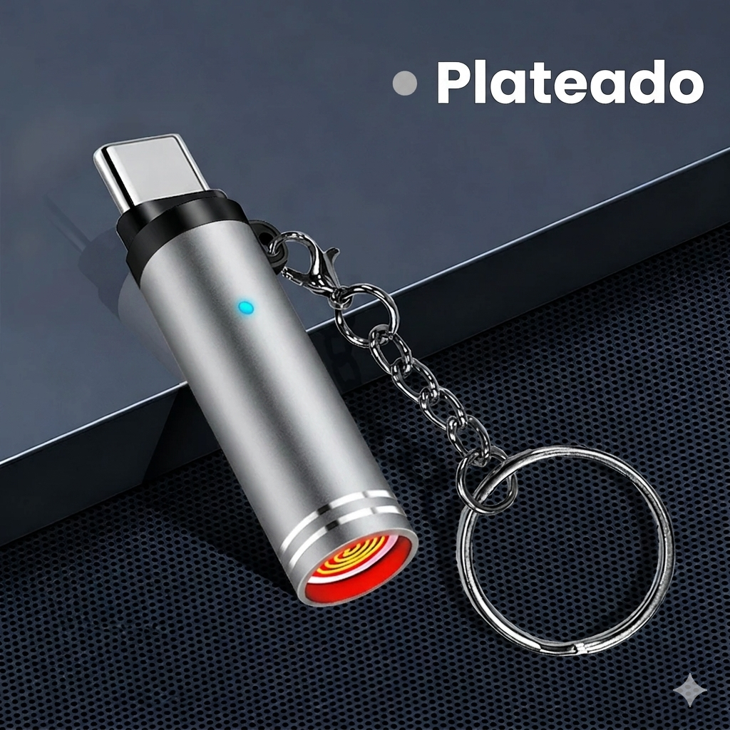 Encendedor USB-C Mini Portátil para Móvil