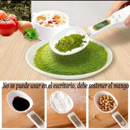 Mini Cuchara con Balanza Digital LCD