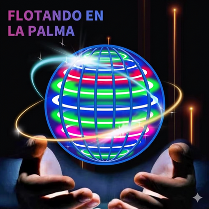 Pelota Voladora Giratoria LED – Juguete Interactivo