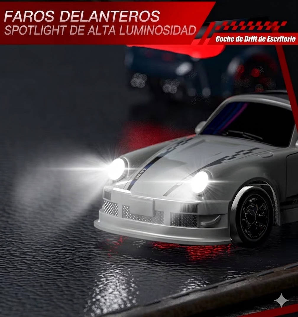 Auto RC Drift 1/64 KF20 · Control Remoto 2.4G 4WD · Mini GTR Racing