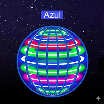 Pelota Voladora Giratoria LED – Juguete Interactivo