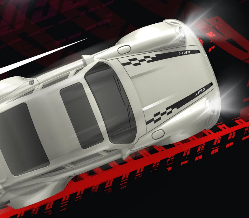 Auto RC Drift 1/64 KF20 · Control Remoto 2.4G 4WD · Mini GTR Racing