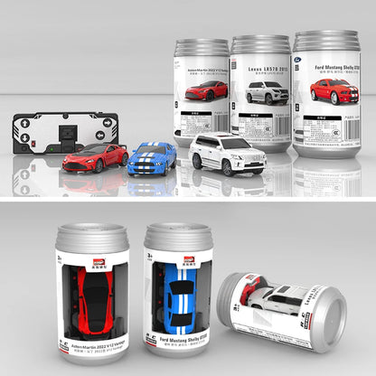 Mini Auto a Control Remoto en Lata Portátil