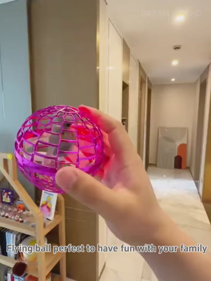 Pelota Voladora Giratoria LED – Juguete Interactivo
