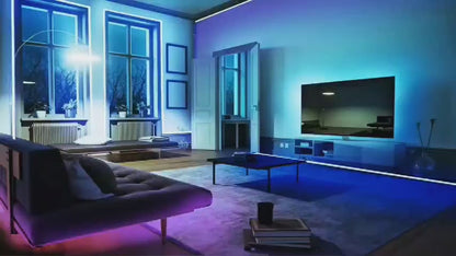 Tira LED RGB con App 5–30m para Decoración