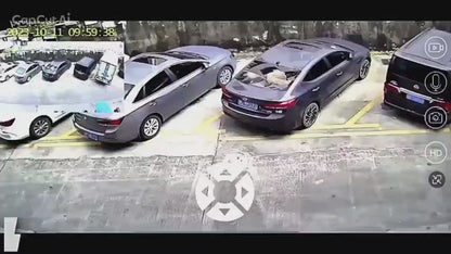 Cámara de Seguridad PTZ con Seguimiento Inteligente WiFi 8MP con Zoom 4X y Visión Nocturna